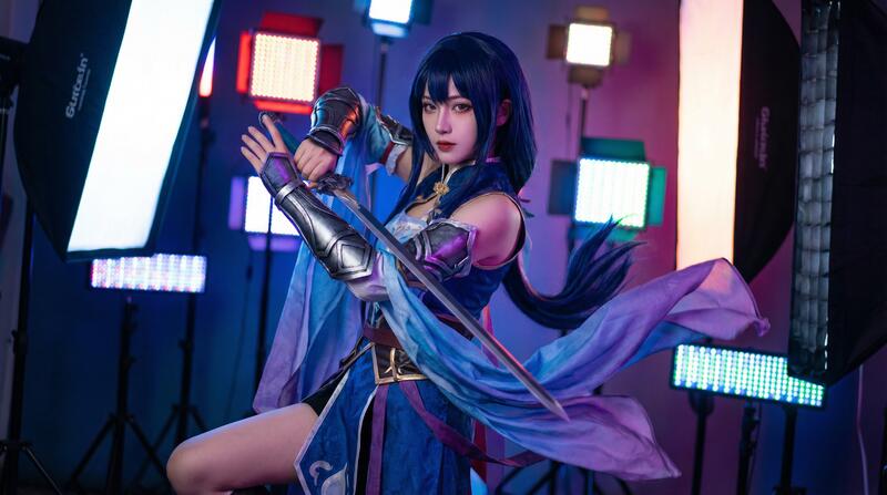 白桃少女精选视频：Cosplay